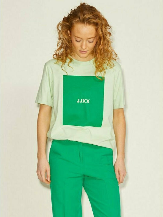 Jack & Jones Women's T-shirt Pastel Green