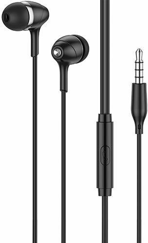 Lamtech Fashionable In-ear Handsfree με Βύσμα 3.5mm Μαύρο