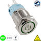 GloboStar On-Off switch Pushbutton with Lightin...