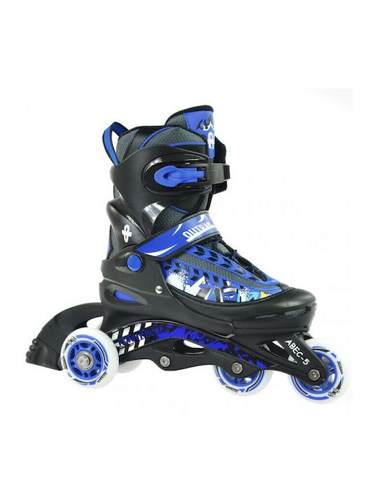 Inline Skates Outrace Inline Αυξομειούμενα Rollers Μπλε Ενηλίκων/Παιδικά
