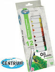 Centrum Oil Colour Multicolour 12ml Set 12pcs 83553