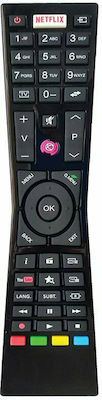 Compatible Remote Control RM-C3233 for Τηλεοράσεις JVC