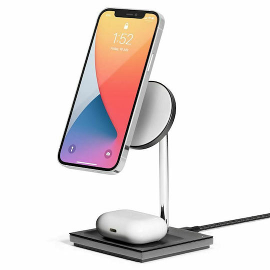 Native Union Φορτιστής Magsafe και Καλώδιο USB-C Γκρι (Snap 2-in-1)