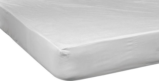 Beauty Home Protective Cover King Size Waterproof with Skirt White 180x200+30cm
