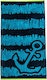Melinen Anchor Prosop de Plajă Bumbac Albastră 160x86cm.