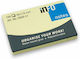Sticky Note Pads 100 Sheets Yellow 5x7.5pcs Info