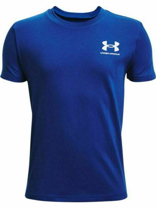 Under Armour Παιδικό T-shirt Μπλε Sportstyle