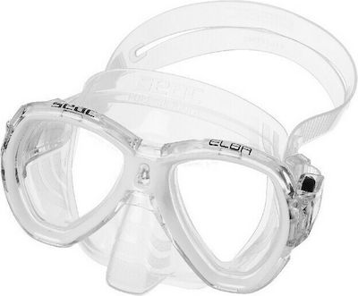 Seac Diving Mask Silicone Elba Transparent/White 0750041001120A