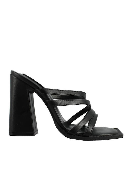 IQ Shoes Πέδιλα Μαύρα