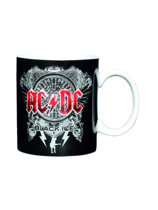 AC/DC Ceramic Cup Black 300ml