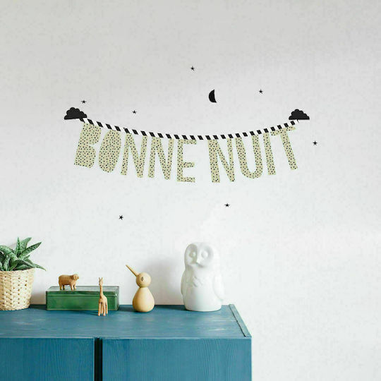 Mimi'lou Kinder Wandsticker Bonne Nuit 21cm