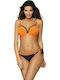 Set Bikini Push Up Πορτοκαλί