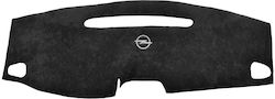 Κάλυμμα Ταμπλό Alcantara για Opel Astra G Μαύρο