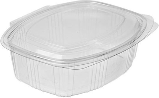 THalassinos Einweg-Plastikgeschirr PET mit Fassungsvermögen von 2000ml Transparent 50Stück