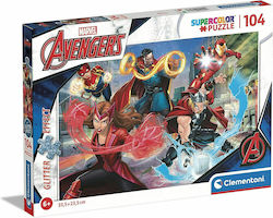 Kinderpuzzle The Avengers für 6++ Jahre 104pcs Clementoni