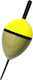 Oceanic Bully Yellow Fishing Float 1.5gr Yellow