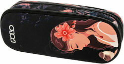 Polo Pencil Case with 2 Compartments Multicolored