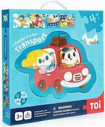 Kinderpuzzle PuzzleGeschichten für 3+ Jahre alt+ Jahre 84pcs Toi World