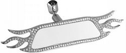 Simoni Racing Devil Car Interior Mirror Chrome/Strass