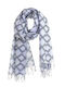 Ble Resort Collection Women's Scarf White 5-43-346-0035