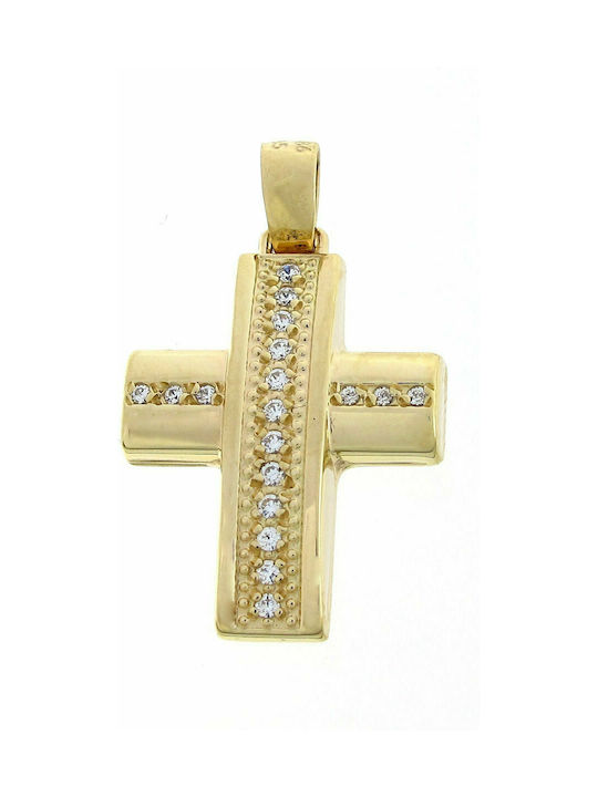 Mertzios.gr Gold Cross 14K