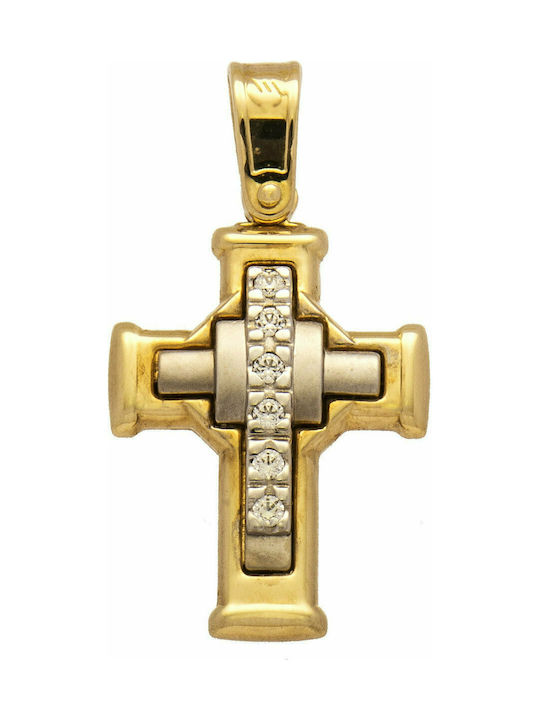 Mertzios.gr Gold Kreuz 14K