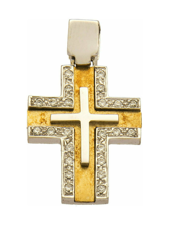 Mertzios.gr Gold Cross 14K