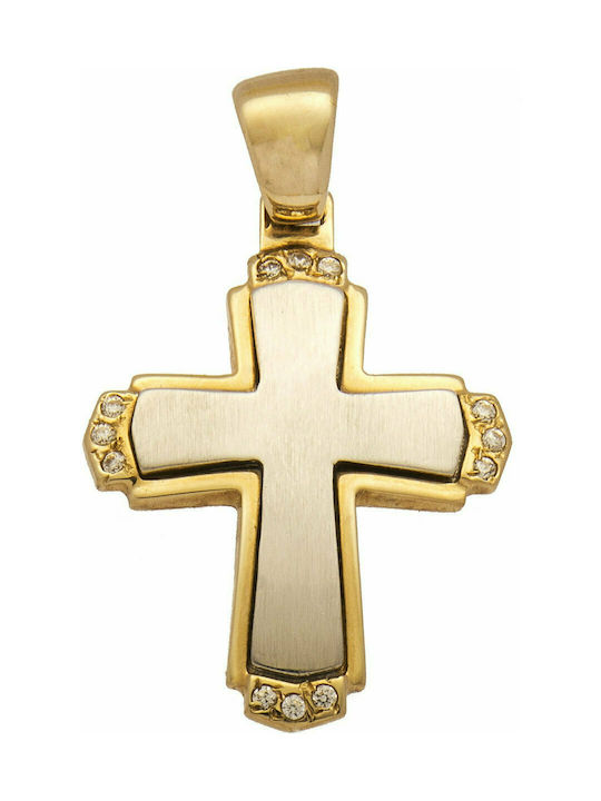 Mertzios.gr Gold Cross 14K