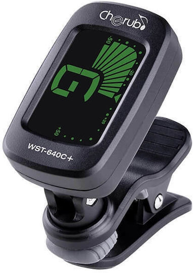 Cherub Chromatic Tuner WST-640C+ in Black Color