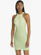 Classics Summer Mini Athletic Sleeveless Dress Lime