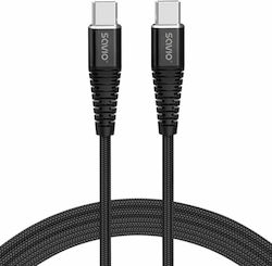 Savio USB 2.0 USB-C male - USB-C 100W 2m (CL-160)