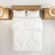 Astron Italy Σεντόνι Ξενοδοχείου Λευκό King Size 280x300 Βαμβάκι & Πολυεστέρας
