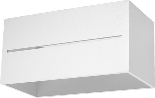 Sollux Lobo Modern Lamp Wall with Socket G9 White 20x14x14cm
