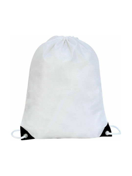 Shugon Stafford Drawstring 5890-70 Geantă Înapoi Sala de sport Alb