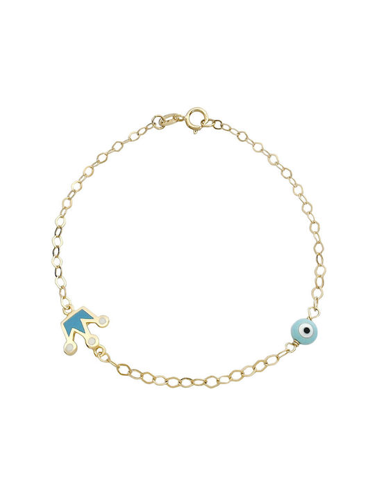 14K Gold children's bracelet