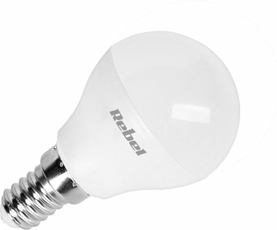 Rebel Λάμπα LED 8W για Ντουί E14 και Σχήμα G45 Θερμό Λευκό 760lm