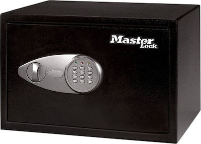 Master Lock X125ML Χρηματοκιβώτιο με Κλειδί και Δακτυλικό Αποτύπωμα Διαστάσεων Μ27xΠ43xΥ37cm με Βάρος 12.2kg