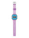 I AM Digital Women's Watch with Pink Rubber Strap