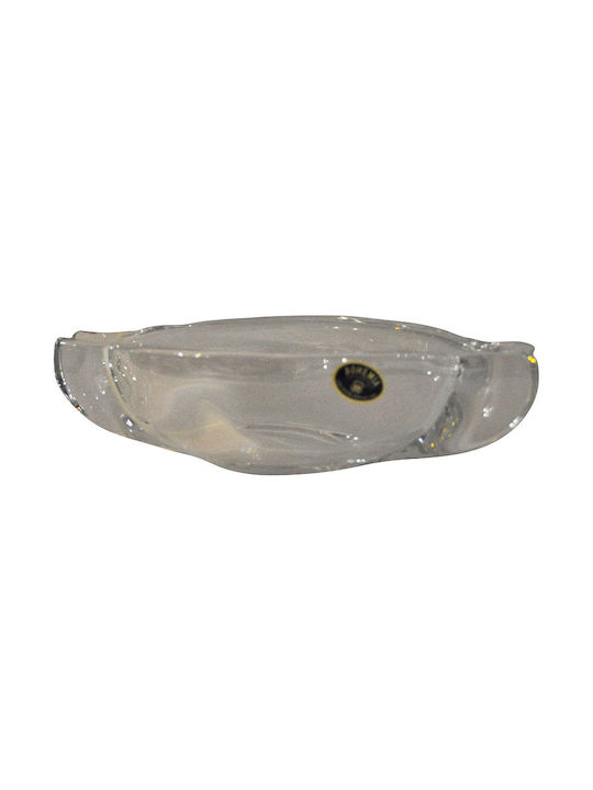 Bohemia Bohemia Kristall Aschenbecher Transparent Orbit 19.5 x 10.2 x 4.7cm