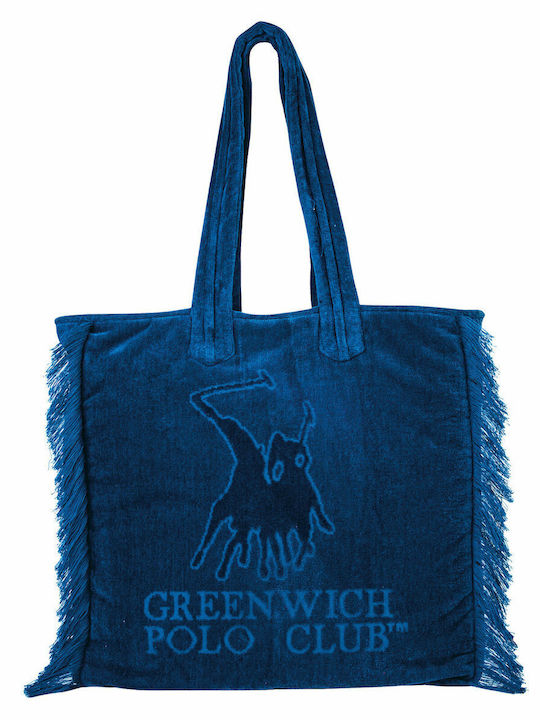 Greenwich Polo Club Текстилна Плажна Чанта Синя