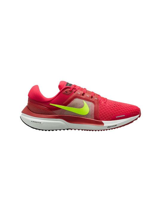 Air Zoom Vomero 16 Men's Sport Shoes Running Siren Red Volt Red Clay Summit White