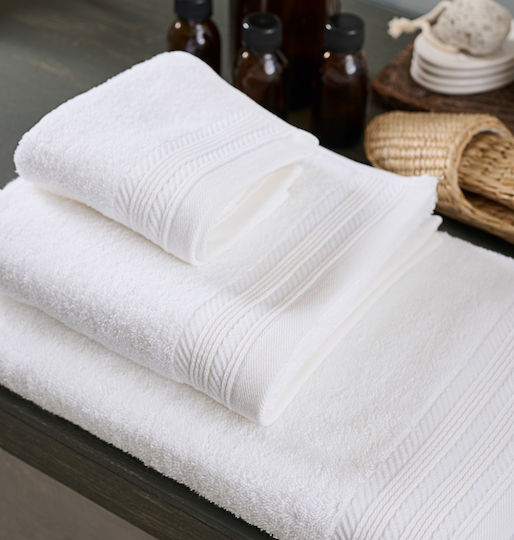 Cokitex Prosop De Mână One Colour 30x50cm Alb Greutate 500gr/m² Cokitex Prosop De Mână One Colour 30x50cm Alb Greutate 500gr/m²