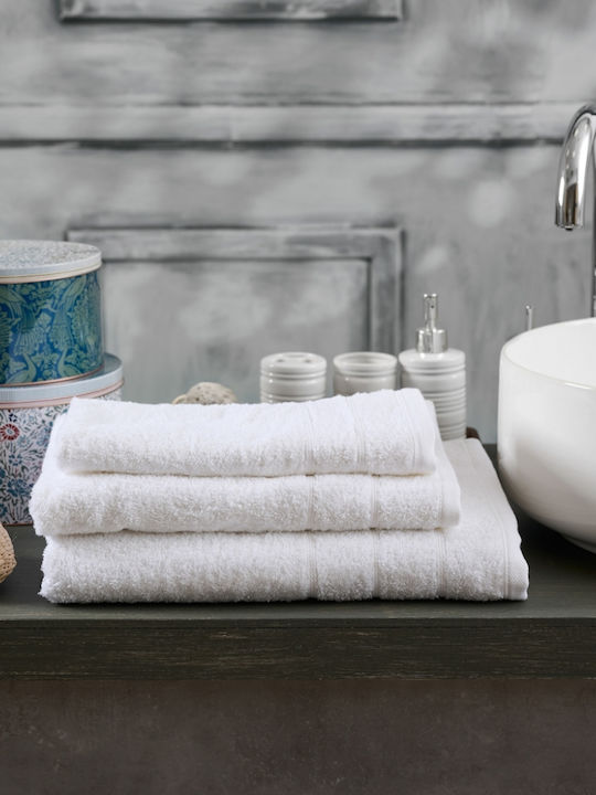 Cokitex Bath Towel Lovable 80x150cm White Weigh...