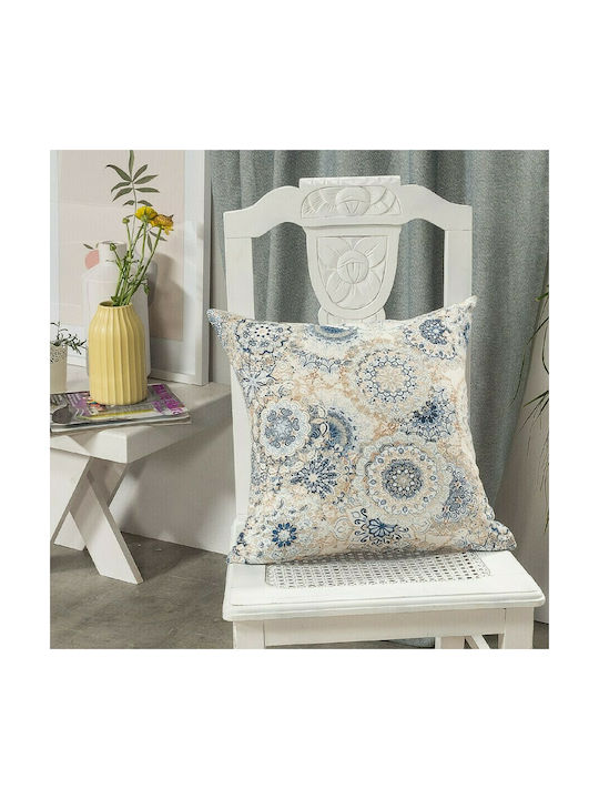 Teoran Decorative Pillow Case Serrano Ecru 45x45cm.