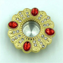 Reliquary Screw with Red Stones