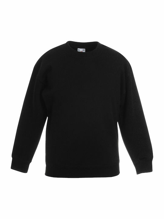 Fruit of the Loom Παιδικό Φούτερ Μαύρο Classic