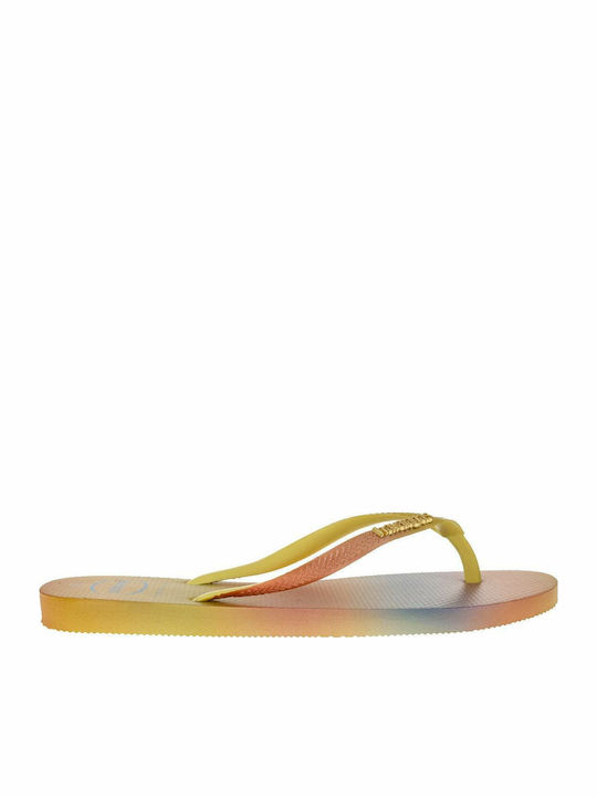 Gradient Sunset Σαγιονάρες Lemon Yellow 4146908-7598