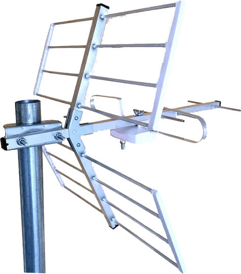ATC YAGI 4 03.001.0034 Outdoor TV Antenna (Does not Require Power Supply) Blue