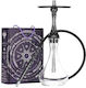 Hookah Ναργιλές X “Stratos” Μονός Μαύρος 50cm