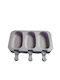 Silicone Ice Cream & Ice Lolly 3 Cups Baking Pan